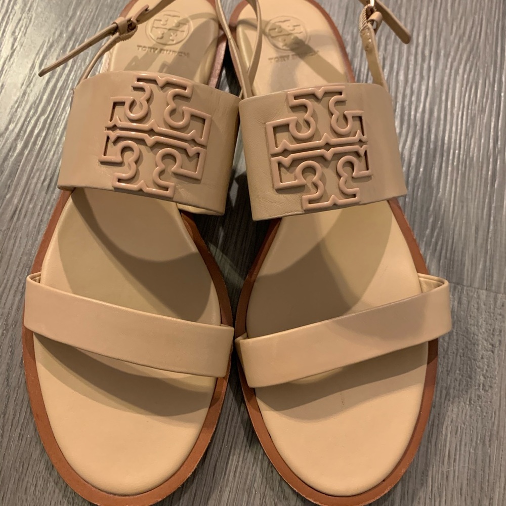Tan/Nude Torr Burch Sandals